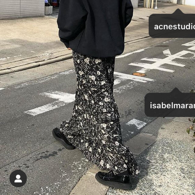 Isabel Marant(イザベルマラン)のまりっぺ様専用ISABEL MARANT ETOILE レーヨンプリントスカート レディースのスカート(ロングスカート)の商品写真