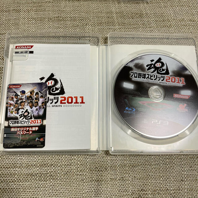 KONAMI(コナミ)のPS3 プロ野球スピリッツ　2011  コナミ　プレステ3 野球　ゲーム エンタメ/ホビーのゲームソフト/ゲーム機本体(家庭用ゲームソフト)の商品写真