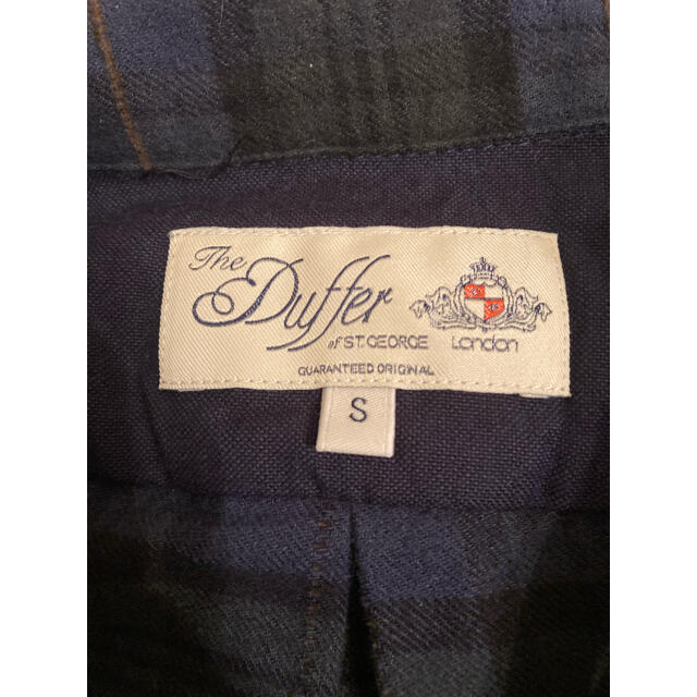 The DUFFER of ST.GEORGE(ザダファーオブセントジョージ)の【定価14,300円】ブリティッシュチェック フランネルシャツ S メンズのトップス(シャツ)の商品写真