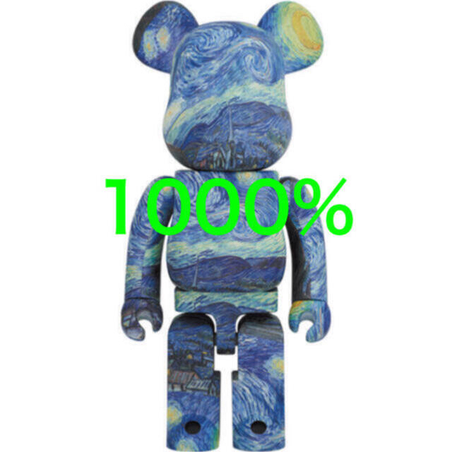 MEDICOM TOY(メディコムトイ)のbe@rbrick Gogh Starry Night 1000％ ゴッホ ① エンタメ/ホビーのフィギュア(その他)の商品写真