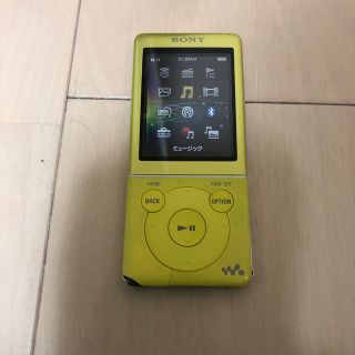 ウォークマン(WALKMAN)のSONY ウォークマン Sシリーズ NW-S775K(Y)(ポータブルプレーヤー)