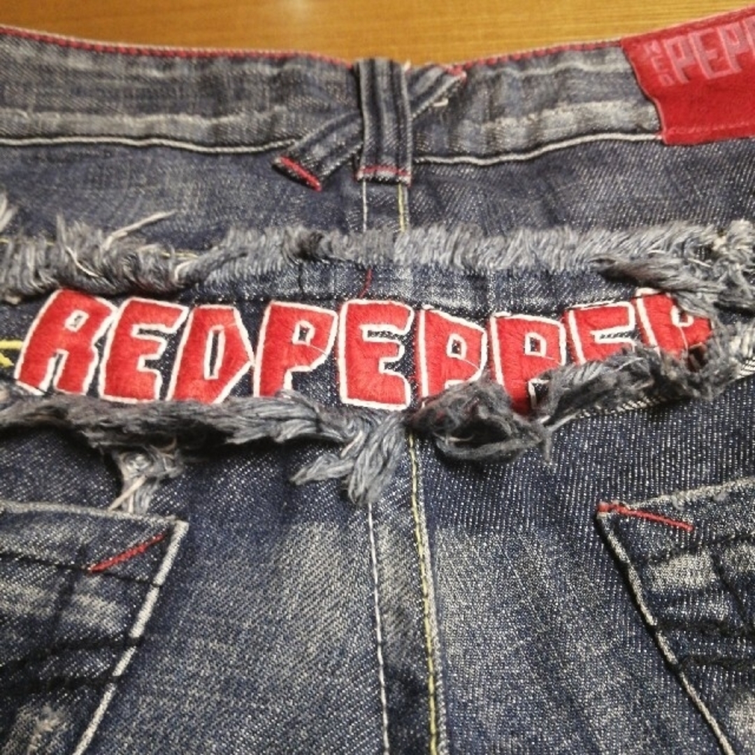 REDPEPPER(レッドペッパー)のREDPEPPER😈ブルーデニム レディースのパンツ(デニム/ジーンズ)の商品写真