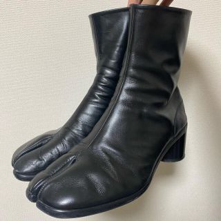 マルタンマルジェラ(Maison Martin Margiela)のメゾンマルジェラ　タビヒールブーツ　44サイズ　黒(ブーツ)