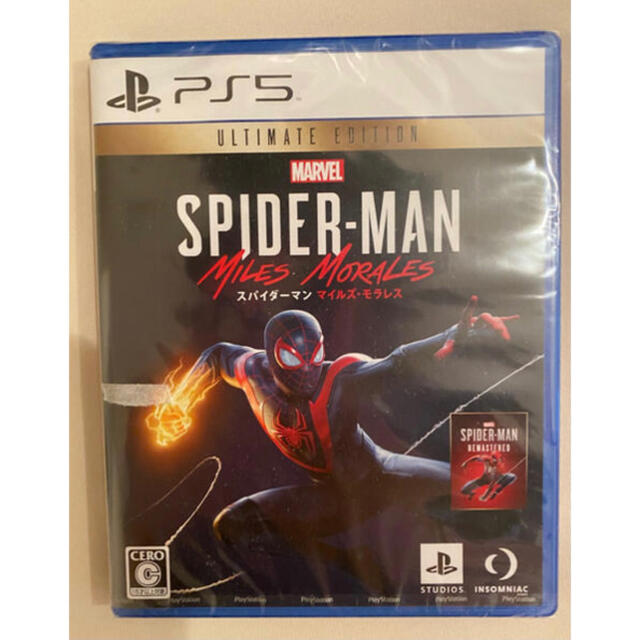 PS5 スパイダーマン Miles Moralesスパイダーマンマイルズモラレス