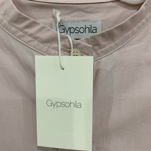 Gypsohila Band collar Blouse Pink ジプソフィア