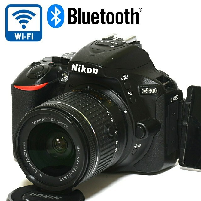 【Nikon】Wi-Fi搭載＆Bluetooth搭載★D5600レンズキット