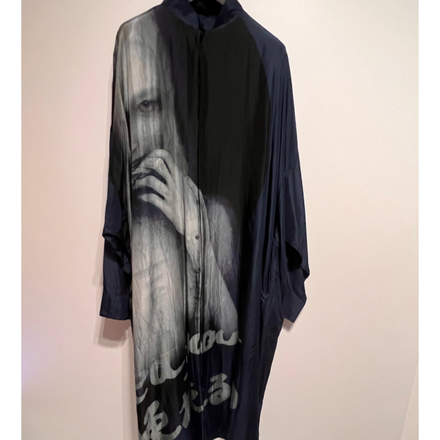 Yohji Yamamoto 18ss内田すずめ 拒食と自爆 シルクシャツ Yohji Yamamoto 18ss内田すずめ 拒食と自爆 シルクシャツ