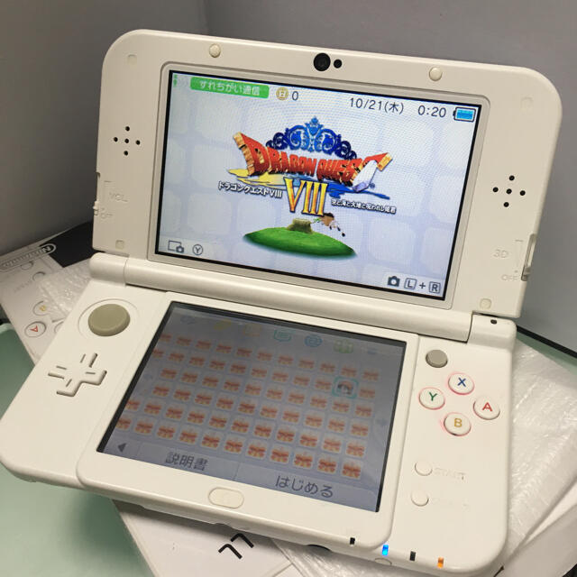 【外装傷あり　動作美品！】 new3DS LL 　ドラクエ　８　など