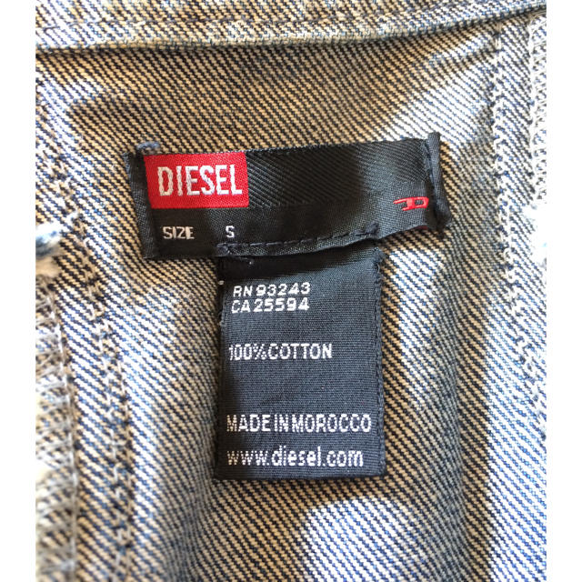 DIESEL(ディーゼル)のDIESEL デニムワンピース レディースのワンピース(ミニワンピース)の商品写真