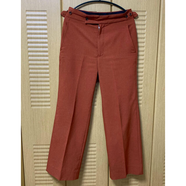 NEEDLES side tub trouser オレンジ