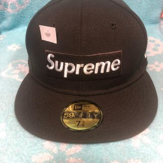 シュプリーム(Supreme)のSupreme NoCompBoxLogoNewEra®ブラウン7 3/8(キャップ)