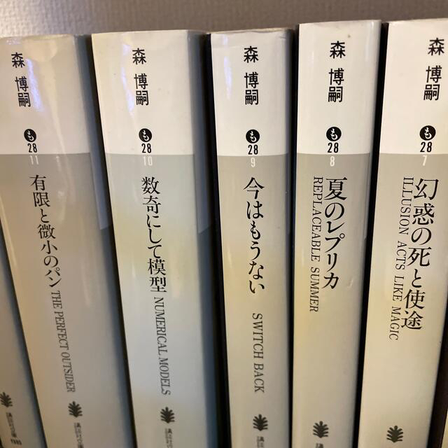 講談社(コウダンシャ)の森博嗣　ミステリー　全てがFになる他 エンタメ/ホビーの本(文学/小説)の商品写真