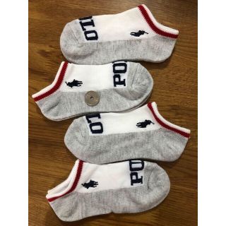 ラルフローレン(Ralph Lauren)の新品ポロラルフローレン RALPH LAUREN 子供靴下4足セット418(靴下/タイツ)