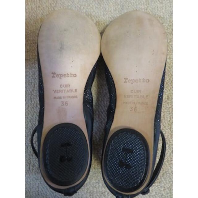 お値下げ【新品・未使用】repetto（レペット） cuir veritable