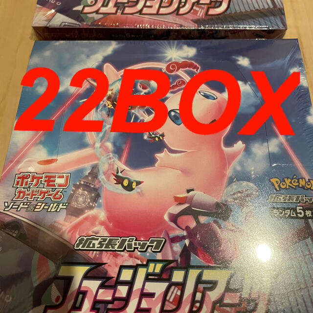 22BOX ポケモンカードゲーム ソード&シールド フュージョンアーツ ミュー