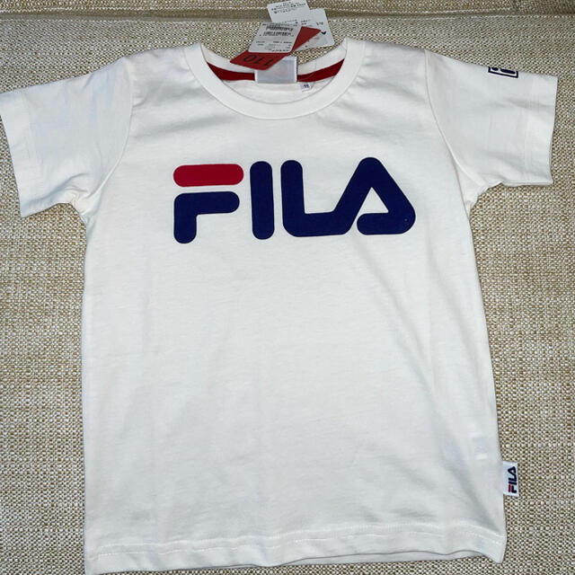 FILA(フィラ)の値下げ！新品！未使用！タグ付き！FILA 半袖サイズ110 キッズ/ベビー/マタニティのキッズ服男の子用(90cm~)(Tシャツ/カットソー)の商品写真