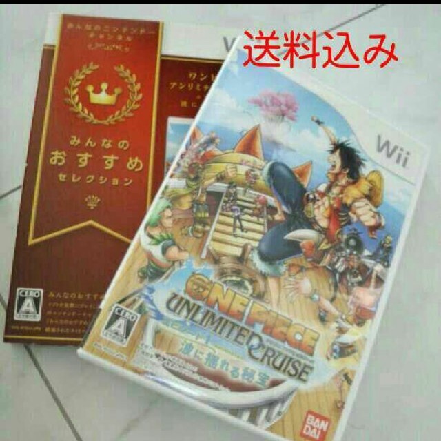 Wii(ウィー)のワンピース wii エンタメ/ホビーのゲームソフト/ゲーム機本体(家庭用ゲームソフト)の商品写真