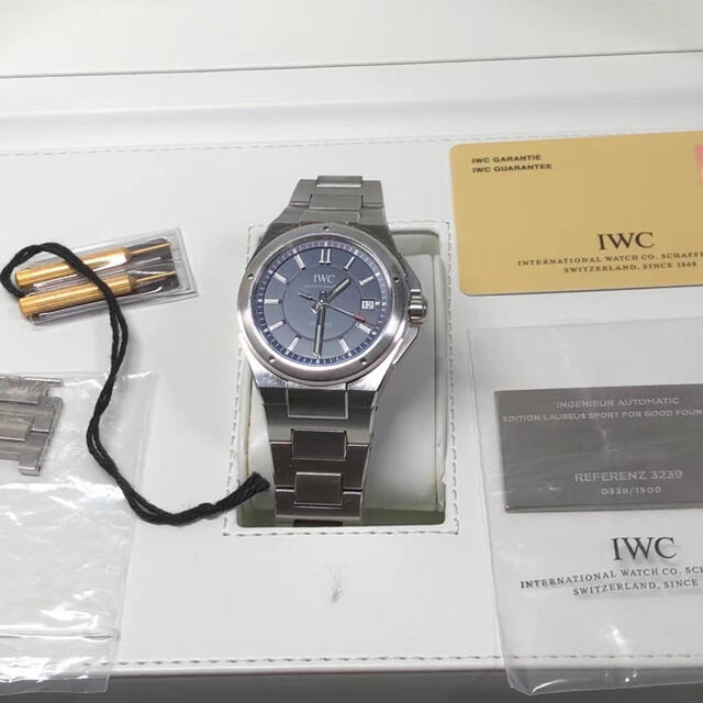 IWC(インターナショナルウォッチカンパニー)のIWC   IW323909 中古　自動巻メンズ腕時計　限定1500本　 メンズの時計(腕時計(アナログ))の商品写真