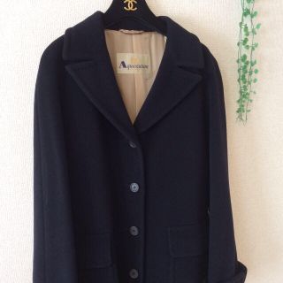 アクアスキュータム(AQUA SCUTUM)の美品♡Aquascutum カシミヤ混 ロングコート(ロングコート)