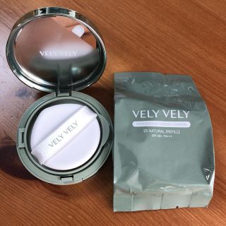 エチュードハウス(ETUDE HOUSE)のVELY VELY(ブリーブリー) ダーマグッドグリーンクッション(ファンデーション)