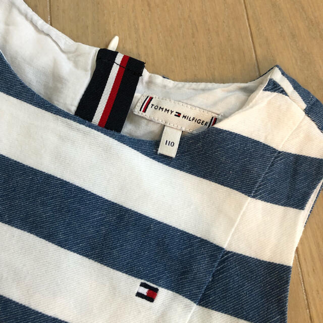 TOMMY HILFIGER(トミーヒルフィガー)のTommy HILFIGER ワンピース【110㎝】 キッズ/ベビー/マタニティのキッズ服女の子用(90cm~)(ワンピース)の商品写真