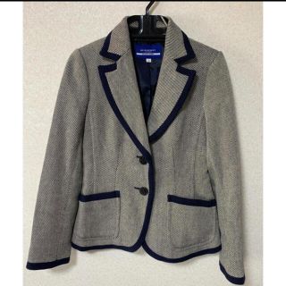 バーバリーブルーレーベル(BURBERRY BLUE LABEL)の【美品】Burberry☆Blue labelテーラージャケット(テーラードジャケット)