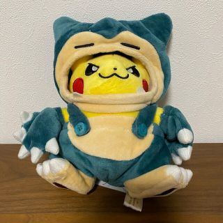 （未開封）カビゴンマニアなピカチュウ  ポケモンぬいぐるみ