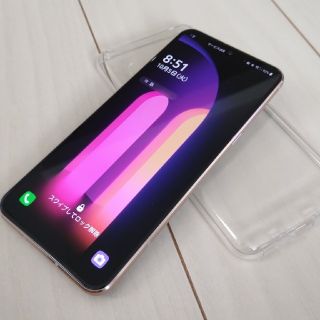 エルジーエレクトロニクス(LG Electronics)のSIMロック解除済み LG thinq v60 5g softbank (スマートフォン本体)