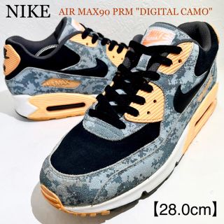 ナイキ(NIKE)のNIKE/ナイキ★AIRMAX90/エアマックス90★デジタルカモ迷彩★28.0(スニーカー)