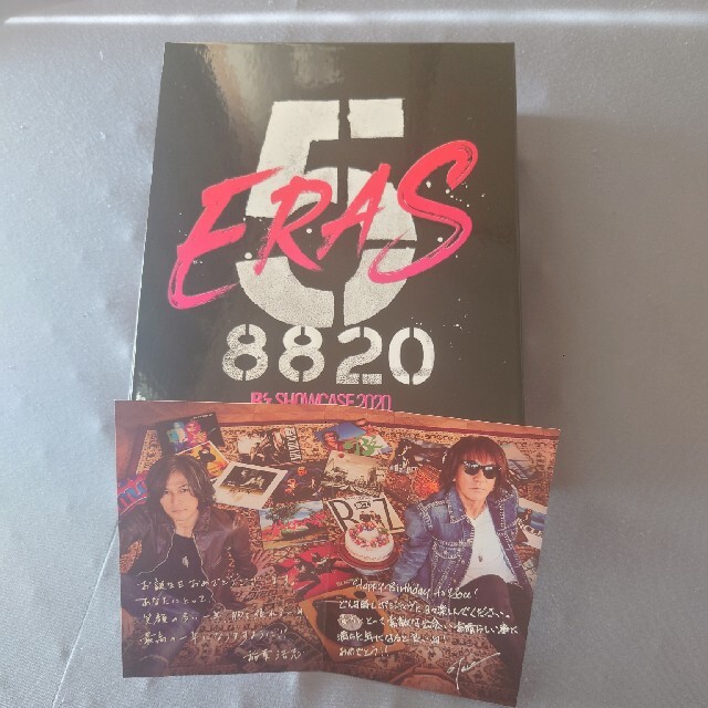 B’z SHOWCASE 2020 -5 ERAS 【Blu-ray】おまけ付き39zB