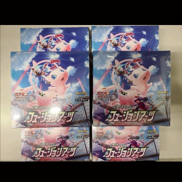 ポケモンカード フュージョンアーツ シュリンク付き 6BOX ポケモンカード フュージョンアーツ シュリンク付き 6BOX
