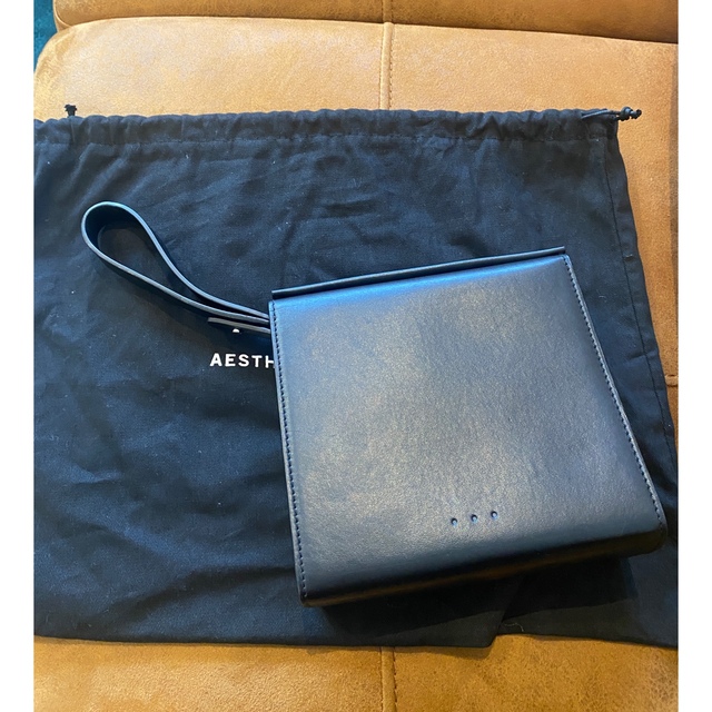Jil Sander(ジルサンダー)のAesther Ekmeエスター・エクミ　黒2wayミニレザーポーチバッグ レディースのバッグ(ショルダーバッグ)の商品写真