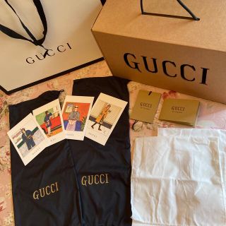 グッチ(Gucci)のGUUCIスニーカー🧸収納袋🧸靴袋・紙袋・ラッピング🧸絵葉書🧸(ラッピング/包装)