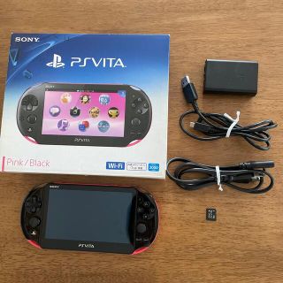 プレイステーションヴィータ(PlayStation Vita)のPS Vita PCH-2000 ピンク(携帯用ゲーム機本体)