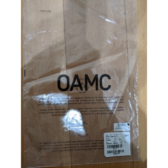新品タグ付 OAMC 20AW SPIRIT SHIRT JKT Mサイズ