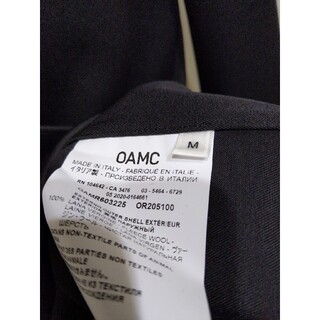 新品タグ付 OAMC 20AW SPIRIT SHIRT JKT Mサイズ