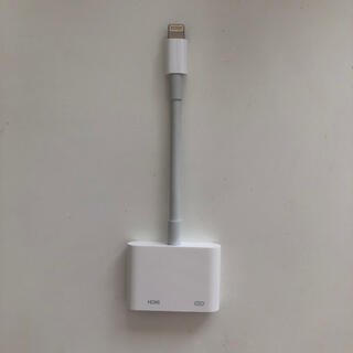 アップル(Apple)のApple Lightning - Digital AVアダプタ(映像用ケーブル)