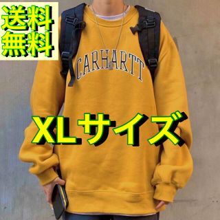 カーハート(carhartt)の【新品未使用品★XLサイズ】カーハート★トレーナー★スウェット★イエロー(スウェット)