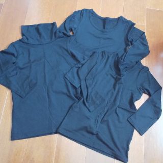 ユニクロ(UNIQLO)のヒートテック  90  ３枚(下着)