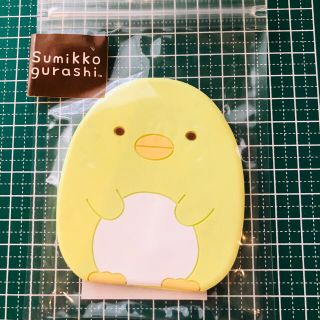 すみっコぐらし　ぺんぎん？　シリコンミラー　新品(キャラクターグッズ)