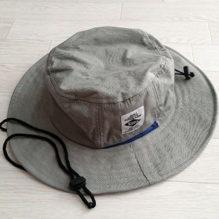 新品 グレーサファリハット 帽子 夏フェス アウトドア 釣り 登山キャンプ(登山用品)