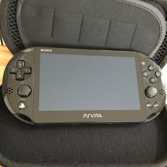 PlayStation Vita(プレイステーションヴィータ)のSONY PlayStationVITA 本体  PCH-2000 ZA11 エンタメ/ホビーのゲームソフト/ゲーム機本体(携帯用ゲーム機本体)の商品写真