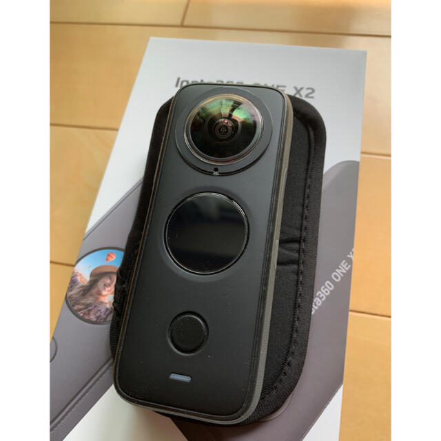 【値下可】超美品・Insta360 ONE X2、純正バッテリー2個、おまけ多数