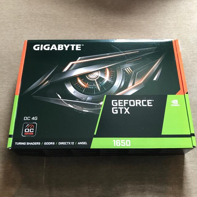 GIGABYTE GeForce GTX1650 グラボ GDDR6 スマホ/家電/カメラのPC/タブレット(PCパーツ)の商品写真