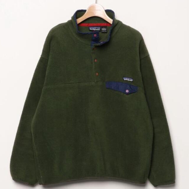 8seconds】patagonia スナップT グリーン