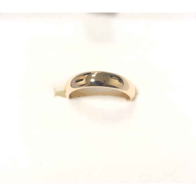K18YG 18金イエローゴールド 甲丸 指輪 リング ファッション #12