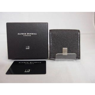 ダンヒル(Dunhill)のdunhill ダンヒル レザー ダークブラウン コインケース(コインケース/小銭入れ)