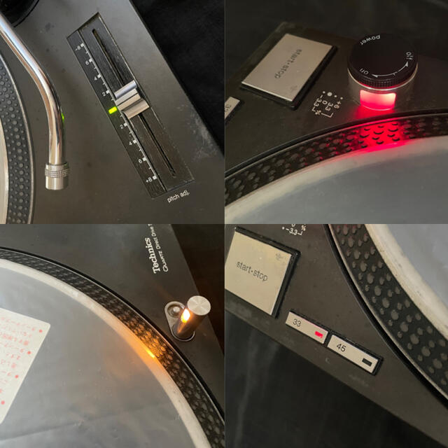 Panasonic(パナソニック)のSL - 1200 MK3 Technics ターンテーブル ブラック 楽器のDJ機器(ターンテーブル)の商品写真