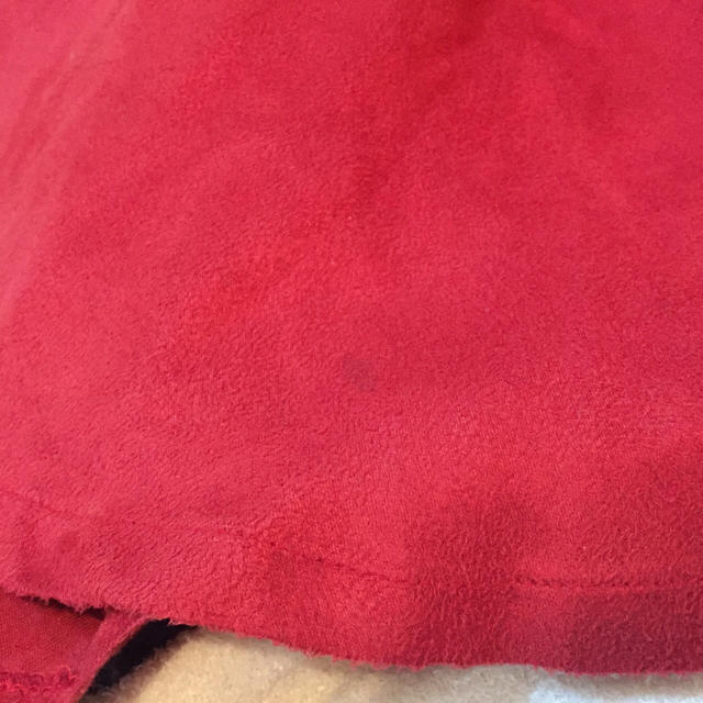 Kastane(カスタネ)のカスタネ＊赤色フレアスカート レディースのスカート(ひざ丈スカート)の商品写真
