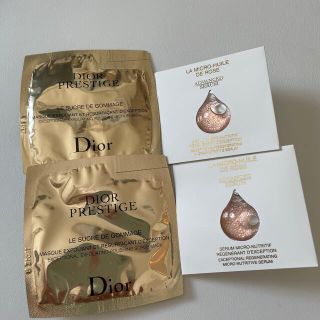 ディオール(Dior)のプレステージマイクロユイルドローズセラム&ゴマージュ(洗顔料)(美容液)